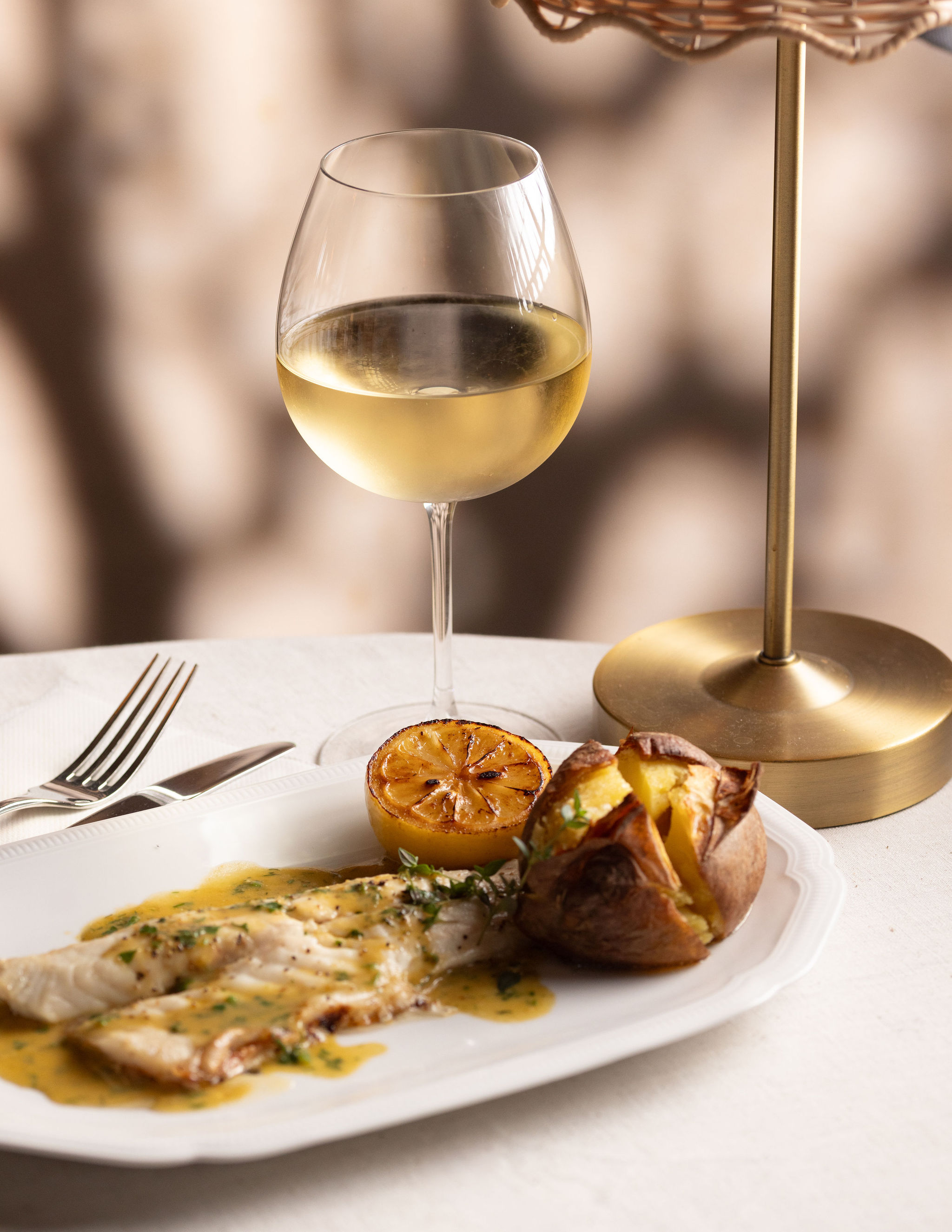 Beautifully plated dish