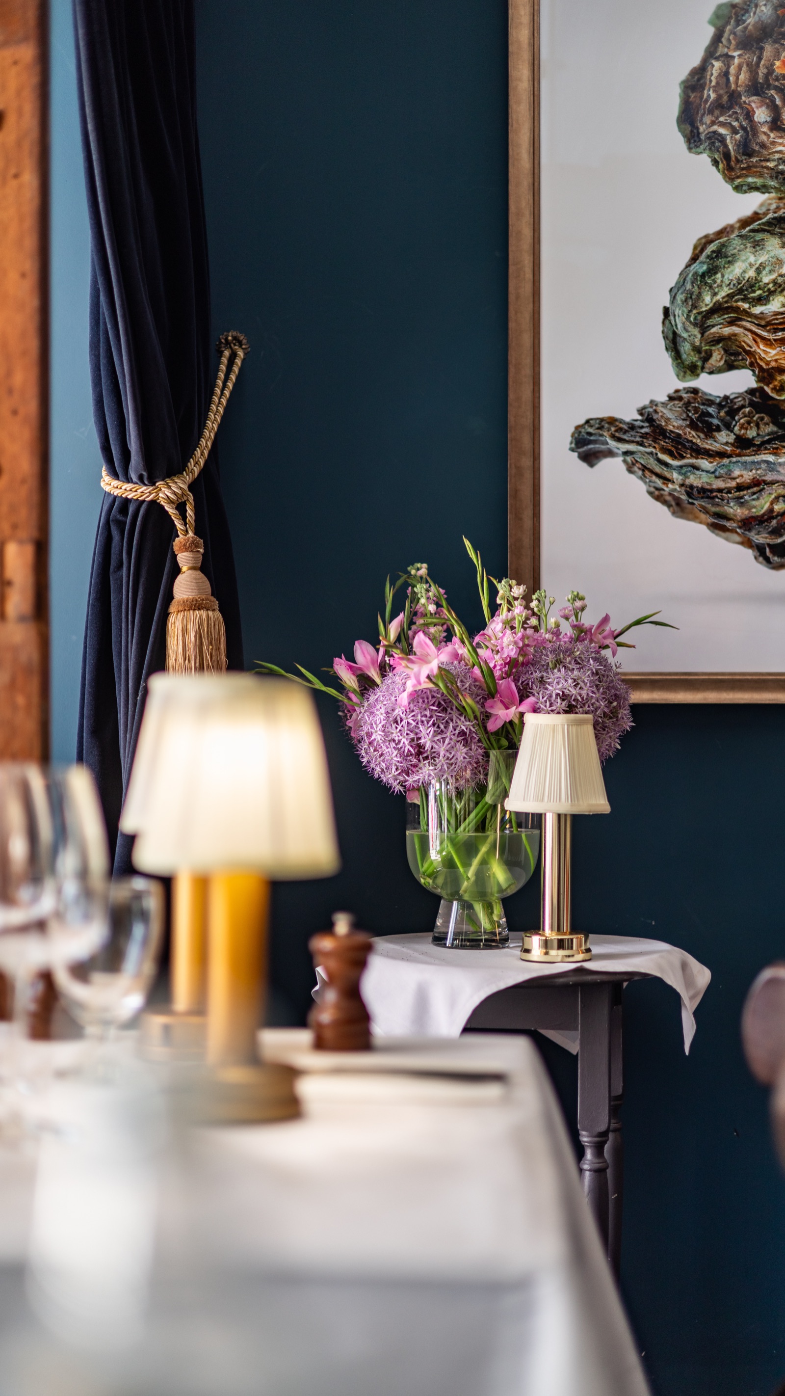 Elegant interior details